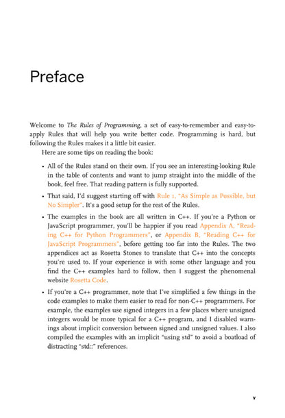 The Rules of Programming. How to Write Better Code / The Rules of Programming. How to Write Better Code Крис Циммерман 9781098133115-4