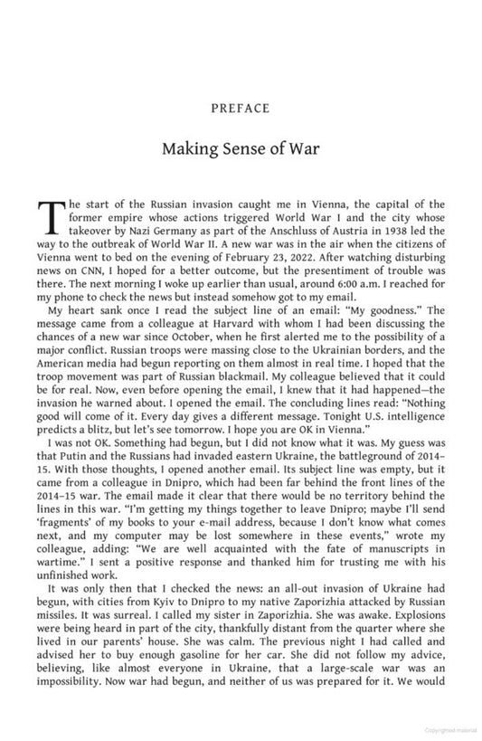 The Russo-Ukrainian War / The Russo-Ukrainian War Сергей Плохий 9781802061789-2