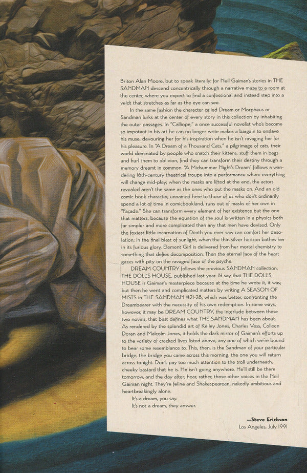 The Sandman. Volume 3. Dream Country / The Sandman. Volume 3. Dream Country Нил Гейман 9781401285487-6