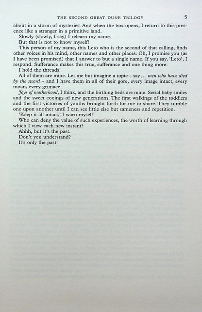 The Second Great Dune Trilogy. God Emperor of Dune, Heretics of Dune, Chapter House Dune / The Second Great Dune Trilogy. God Emperor of Dune, Heretics of Dune, Chapter House Dune Фрэнк Герберт 978-1-3996-0515-1-6
