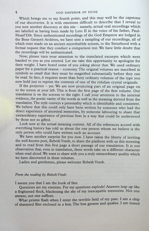 The Second Great Dune Trilogy. God Emperor of Dune, Heretics of Dune, Chapter House Dune / The Second Great Dune Trilogy. God Emperor of Dune, Heretics of Dune, Chapter House Dune Фрэнк Герберт 978-1-3996-0515-1-5