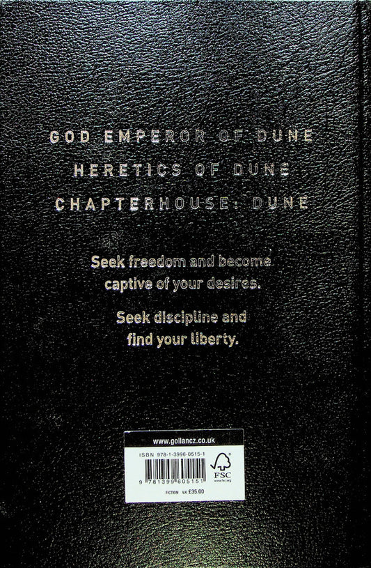 The Second Great Dune Trilogy. God Emperor of Dune, Heretics of Dune, Chapter House Dune / The Second Great Dune Trilogy. God Emperor of Dune, Heretics of Dune, Chapter House Dune Фрэнк Герберт 978-1-3996-0515-1-2