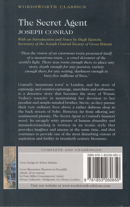 The Secret Agent Joseph Conrad / Джозеф Конрад 9781853260650-2