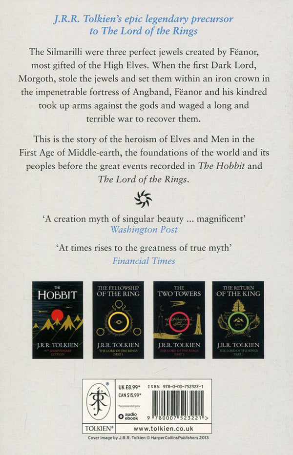 The Silmarillion John R.R. Tolkien / Джон Р. Р. Толкин 9780007523221-3