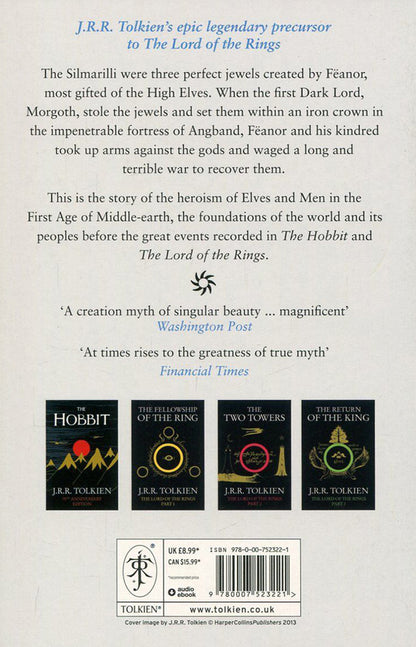 The Silmarillion John R.R. Tolkien / Джон Р. Р. Толкин 9780007523221-3
