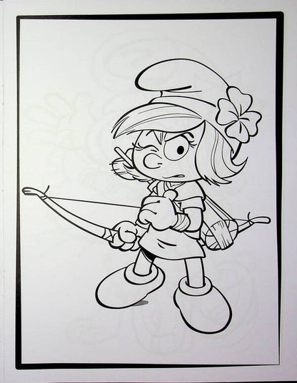 The Smurfs Adventure coloring pages. A colorful holiday / Смурфи. Пригодницькі розмальовки. Кольорове свято  2812810003748-5
