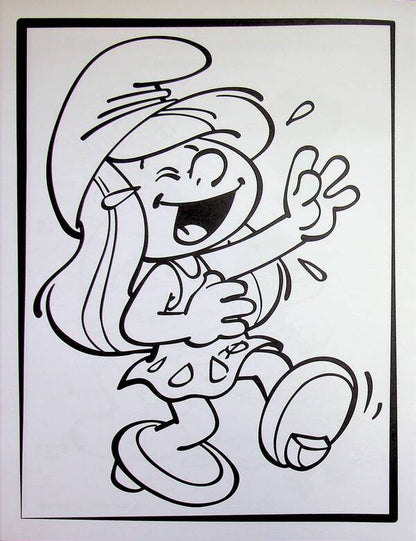 The Smurfs Adventure coloring pages. Bright party / Смурфи. Пригодницькі розмальовки. Яскрава вечірка  2812810003762-6
