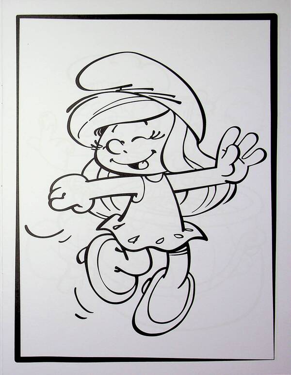 The Smurfs Adventure coloring pages. Fantastic brawlers / Смурфи. Пригодницькі розмальовки. Фантастичні бешкетники  2812810003731-5