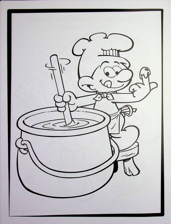 The Smurfs Adventure coloring pages. Fantastic brawlers / Смурфи. Пригодницькі розмальовки. Фантастичні бешкетники  2812810003731-6