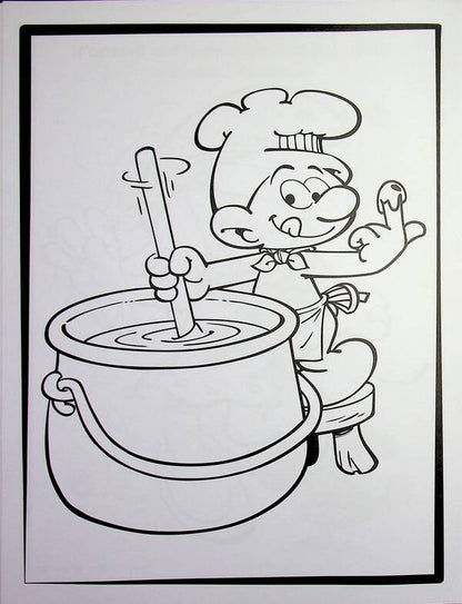 The Smurfs Adventure coloring pages. Fantastic brawlers / Смурфи. Пригодницькі розмальовки. Фантастичні бешкетники  2812810003731-6