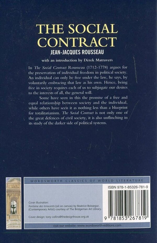 The Social Contract / The Social Contract Жан-Жак Руссо 9781853267819-2