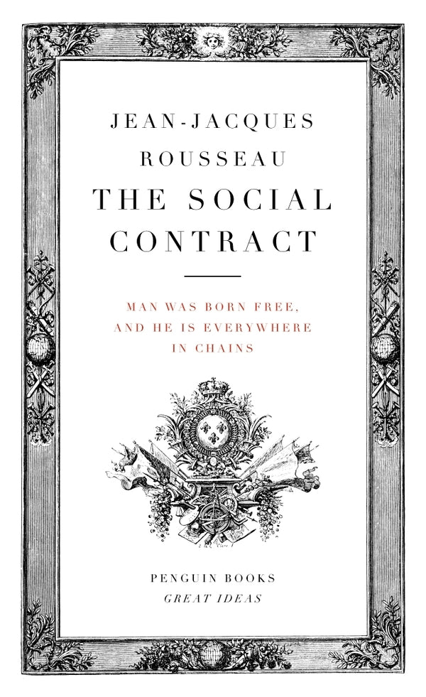The Social Contract Jean-Jacques Rousseau / Жан-Жак Руссо 9780141018881-2