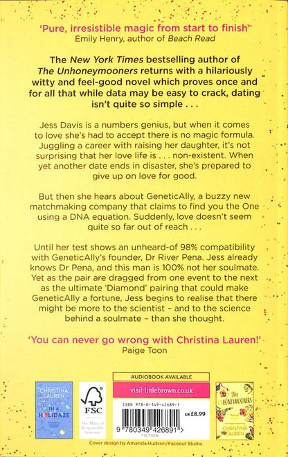 The Soulmate Equation / The Soulmate Equation Кристина Лорен 978-0-349-42689-1-2