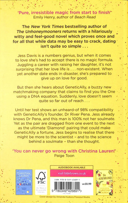 The Soulmate Equation / The Soulmate Equation Кристина Лорен 978-0-349-42689-1-2