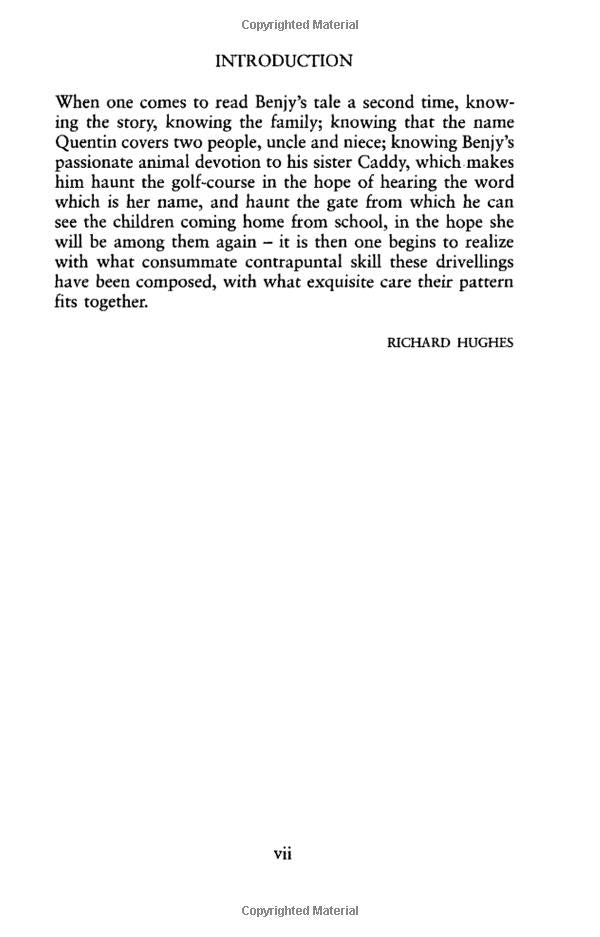 The Sound And The Fury William Faulkner / Уильям Фолкнер 9780099475019-3
