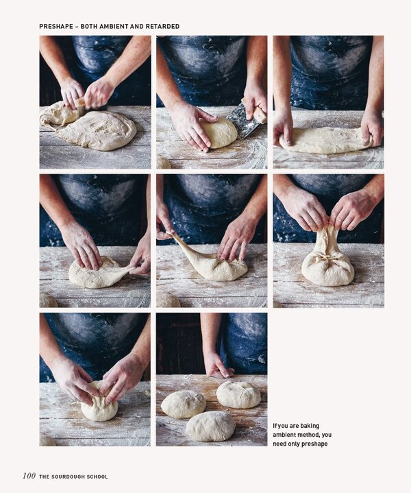 The Sourdough School. The Ground-Breaking Guide to Making Gut-Friendly Bread / The Sourdough School. The Ground-Breaking Guide to Making Gut-Friendly Bread Ванесса Кимбелл 9780857833662-4