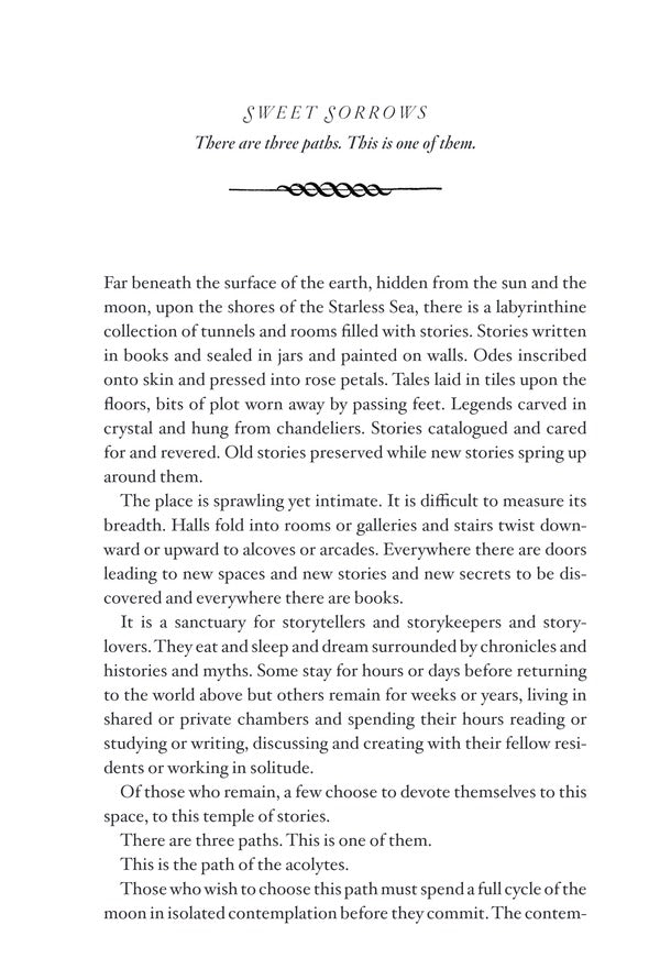 The Starless Sea / The Starless Sea Эрин Моргенштерн 9781784702861-4