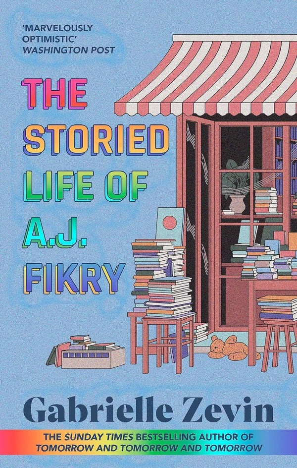 The Storied Life Of A.J. Fikry Gabriel Zevin / Габриэль Зевин 9780349146362-1