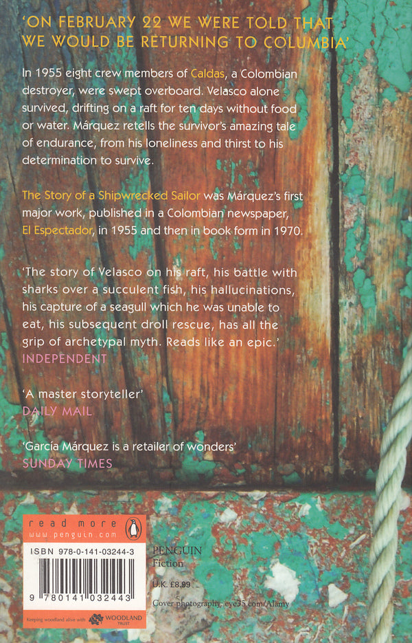 The Story Of A Shipwrecked Sailor Gabriel Garcia Marquez / Габриэль Гарсиа Маркес 9780141032443-2