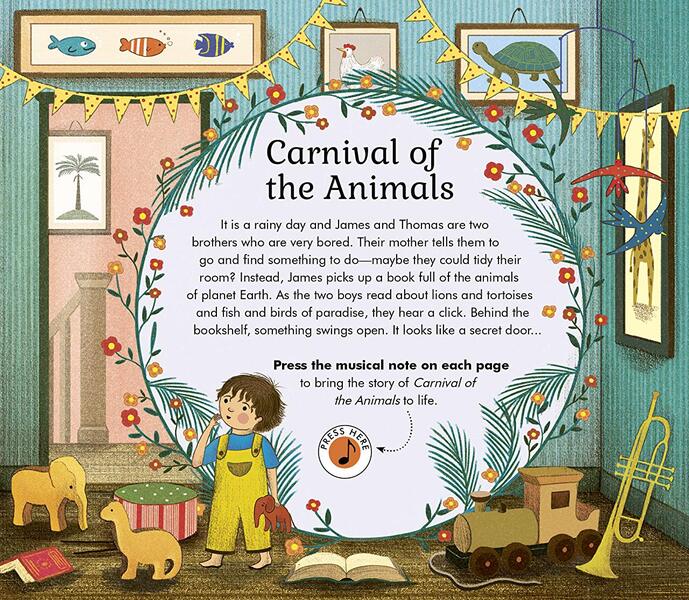 The Story Orchestra. Carnival Of The Animals Katie Flint / Кэти Флинт 9780711249523-3
