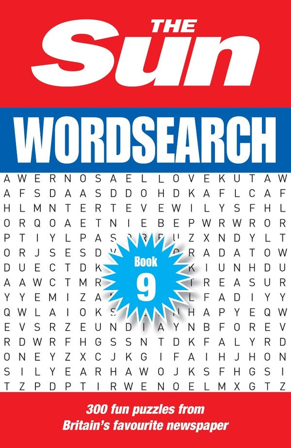 The Sun Wordsearch Book 9. 300 Fun Puzzles from Britain's Favorite Newspaper / The Sun Wordsearch Book 9. 300 Fun Puzzles from Britain's Favourite Newspaper  9780008535902-1