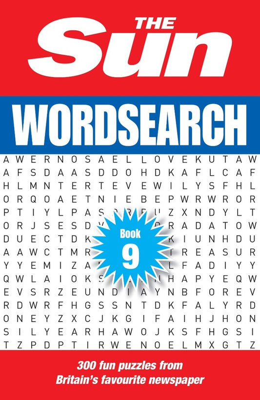 The Sun Wordsearch Book 9. 300 Fun Puzzles from Britain's Favorite Newspaper / The Sun Wordsearch Book 9. 300 Fun Puzzles from Britain's Favourite Newspaper  9780008535902-1