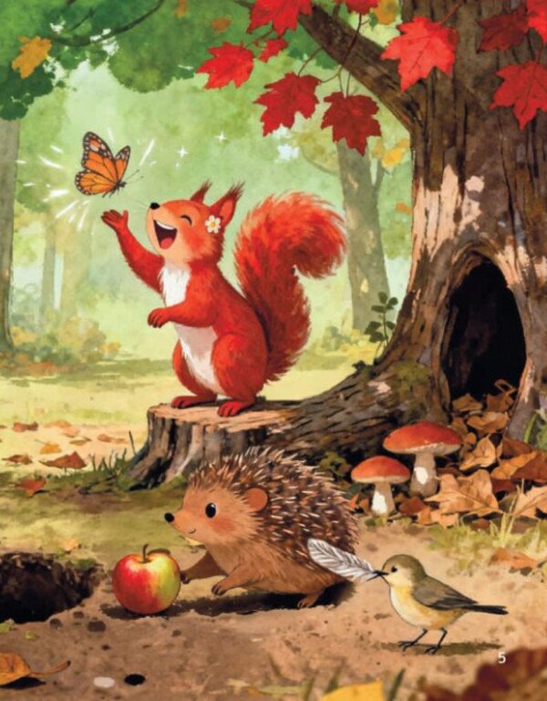 The Tale Of Squirrel Zapasunya And Peanut Capital - Казка про Блочку Запасуню та горшковий каптал Vitaly Zhikhartsev - Вталй Жхарцев 9786170999733-3