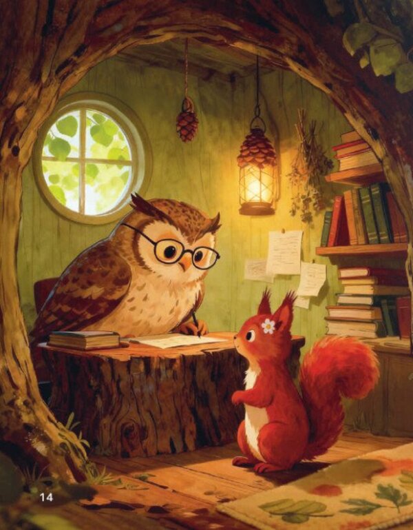 The Tale Of Squirrel Zapasunya And Peanut Capital - Казка про Блочку Запасуню та горшковий каптал Vitaly Zhikhartsev - Вталй Жхарцев 9786170999733-4