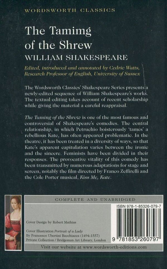 The Taming of the Shrew / The Taming of the Shrew Уильям Шекспир 9781853260797-2