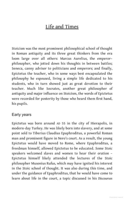 The Teachings Of A Stoic. Selected Discourses And The Encheiridion Epictetus / Эпиктет 9780008619916-6