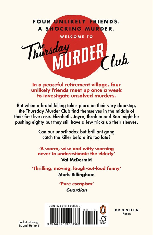 The Thursday Murder Club Richard Osman / Ричард Осман 9780241988268-2
