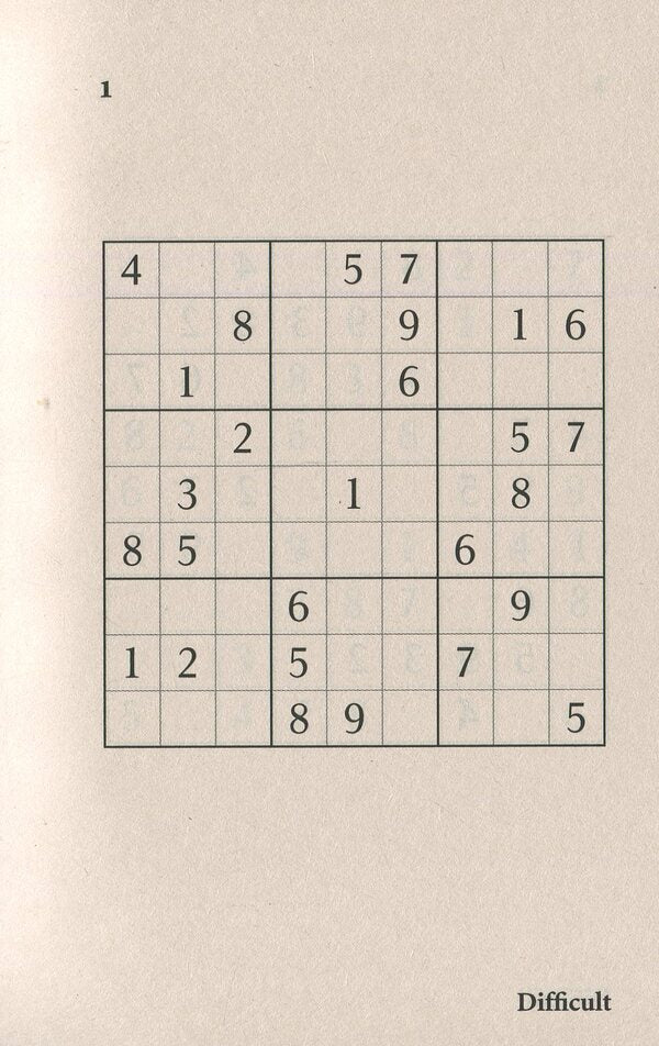 The Times Difficult Su Doku Book 1: 200 Dreadfully Tricky Su Doku Puzzles / Author not specified 9780007232529-6