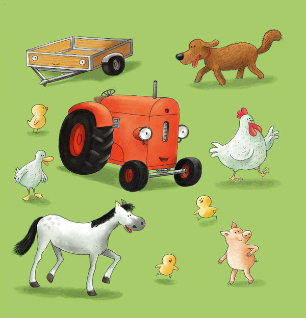 The Tractor Is Afraid / Тракторець боїться Natali Kvintarel / Наталі Кінтарт 9786176147039-4