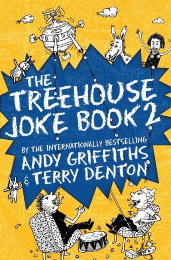 The Treehouse Joke Book 2 Andy Griffiths / Энди Гриффитс 9781529047905-1