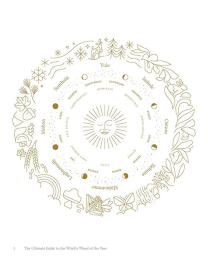 The Ultimate Guide To The Witch's Wheel Of The Year. Rituals, Spells & Practices For Magical Sabbats, Holidays & Celebrations Anju Kiernan / Анжу Кирнан 9781592339839-2