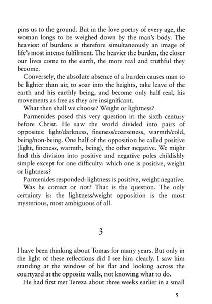 The Unbearable Lightness Of Being Milan Kundera - Милан Кундера 9780571135394-4