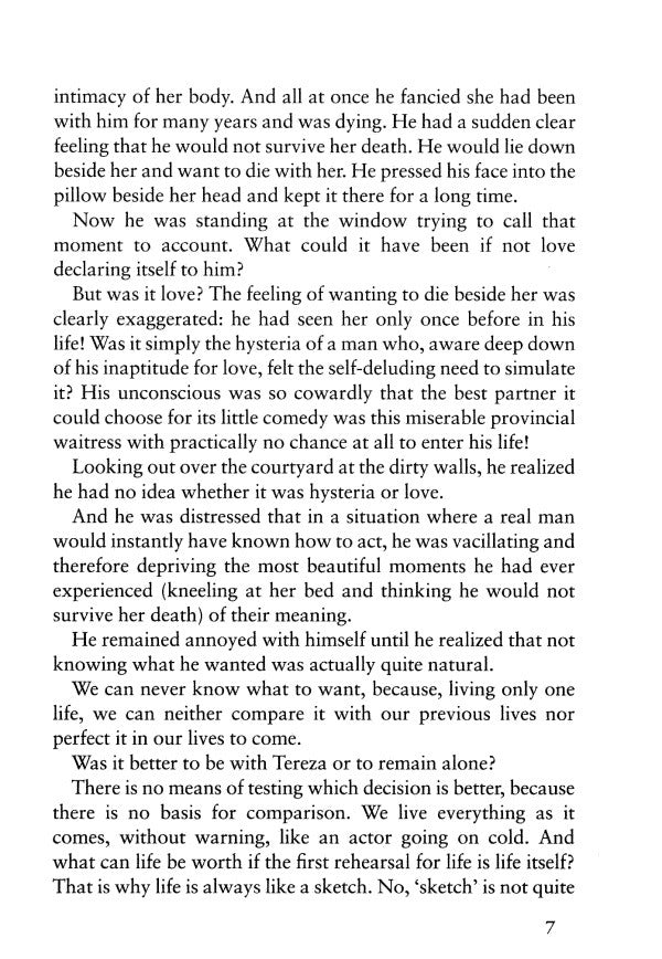 The Unbearable Lightness Of Being Milan Kundera - Милан Кундера 9780571135394-6