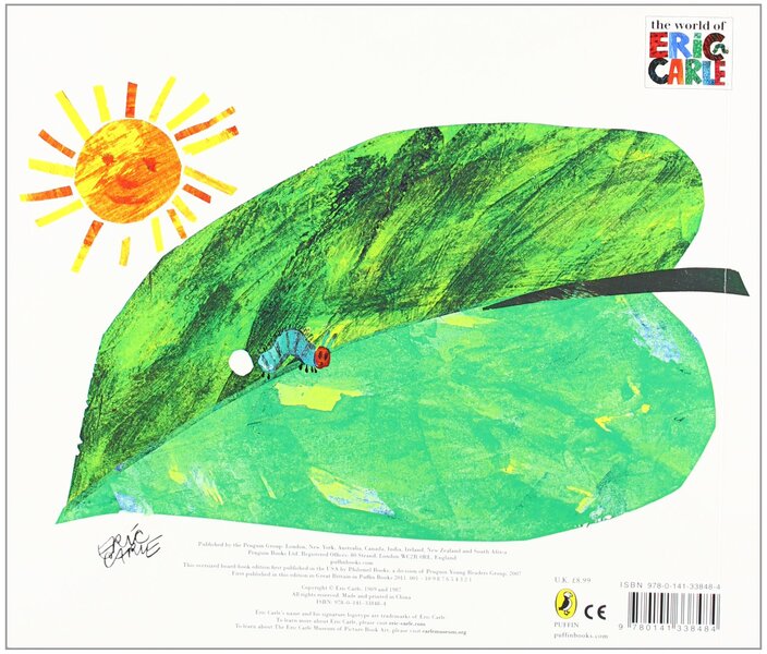 The Very Hungry Caterpillar Eric Karl / Эрик Карл 9780141338484-2