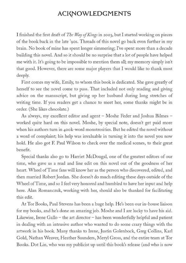 The Way of Kings Part One / The Way of Kings Part One Брендон Сандерсон 9780575097360-4