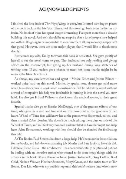 The Way of Kings Part One / The Way of Kings Part One Брендон Сандерсон 9780575097360-4