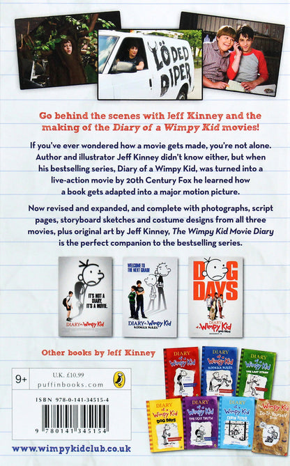 The Wimpy Kid Movie Diary. HOW Greg HEFFLYY WENT HOLLYWOOD Jeff Kinny / Джефф Кинни 9780141345154-2