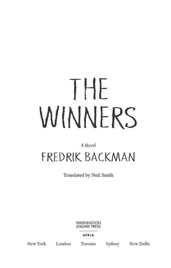 The Winners Fredrik Backman / Фредрик Бакман 9781398516380-5