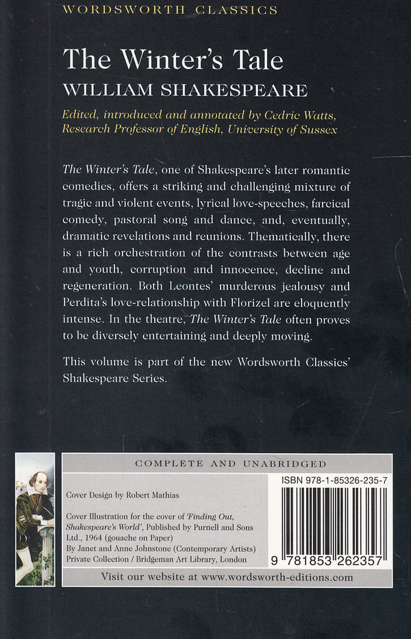 The Winter's Tale / The Winter's Tale Уильям Шекспир 9781853262357-2
