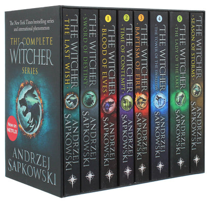 The Witcher Box Set Andrzej Sapkowski / Анджей Сапковский 9781473232273-1