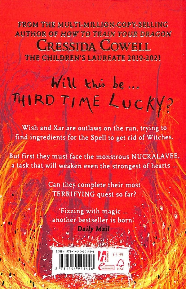 The Wizards Of Once. Knock Three Times. Book 3 Cressida Cowell / Крессида Коуэлл 9781444941456-2