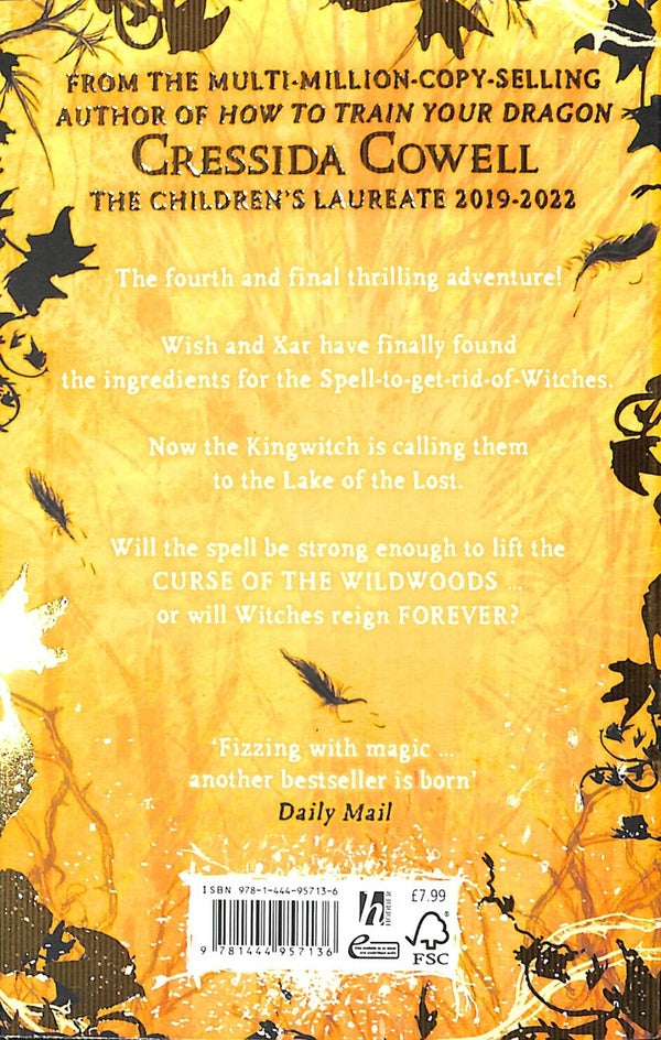 The Wizards Of Once. Never And Forever. Book 4 Cressida Cowell / Крессида Коуэлл 9781444957136-2
