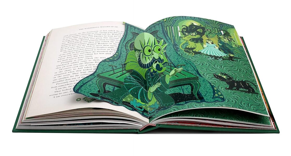 The Wonderful Wizard Of Oz Interactive (Minalima Edition) Lyman Frank Baum / Лаймен Фрэнк Баум 9780063055735-2