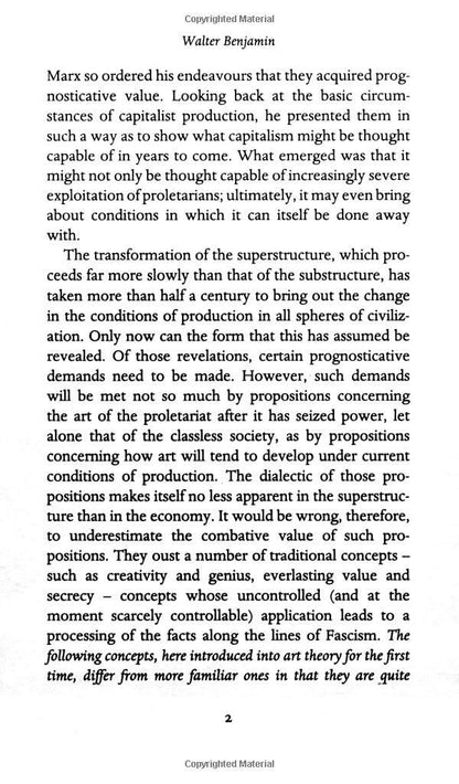 The Work Of Art In The Age Of Mechanical Reproduction Walter Benjamin - Вальтер Беньямин 9780141036199-6