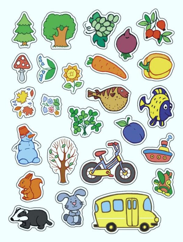 The World Around Us (+ Stickers) / Світ навколо нас (+ наліпки) Natalia Polulya / Наталія Полол'ях 9786170991515-5