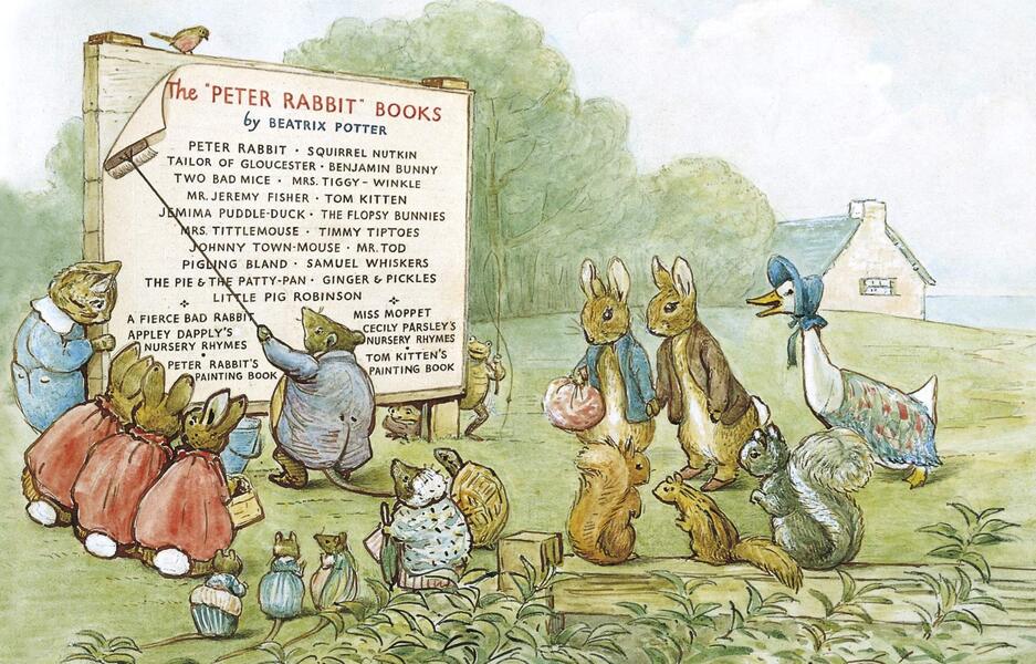 The World Of Peter Rabbit. A Box Of Postcards Beatrix Potter / Беатрис Поттер 9780723267331-3
